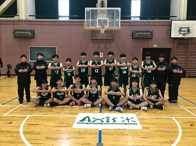 Axis大野ジュニアバスケットボールクラブ（福井）